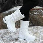 Warme High-Cut Schneestiefel