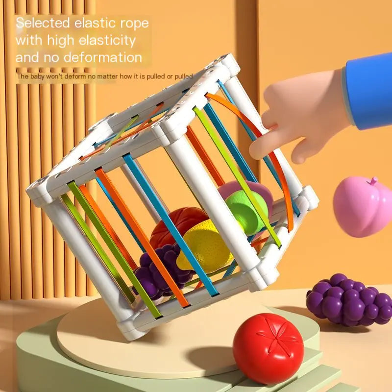 Regenbogenform und Farberkennungsspielzeug für frühes Lernen