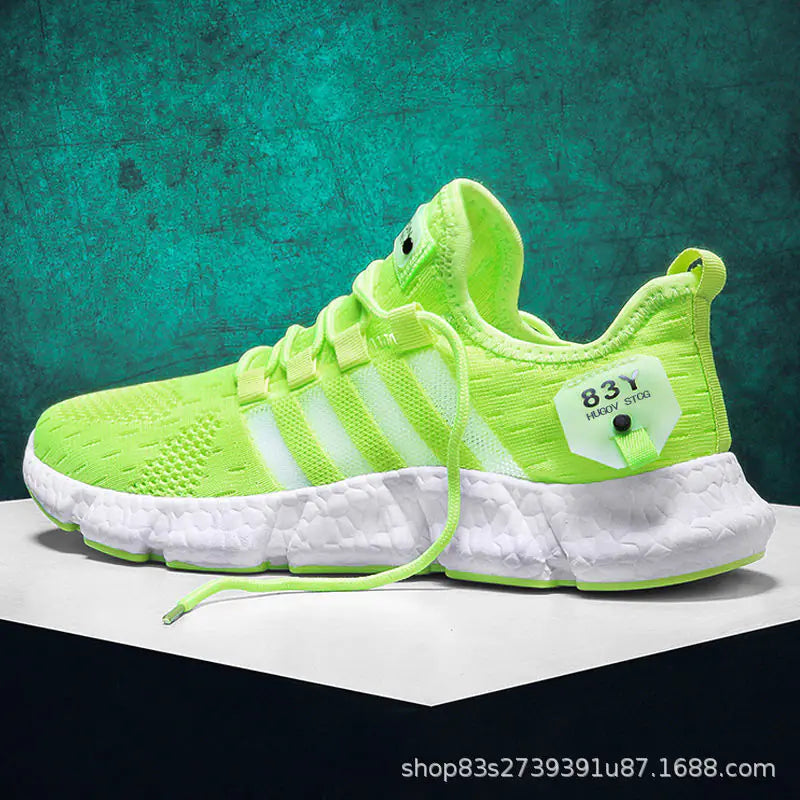 Herren Atmungsaktive Leichte Sneaker - Trendige Strickschuhe