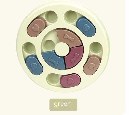 Interaktives Hundespielzeug für langsames Fressen