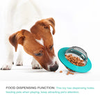 Rotierendes Scheiben-Hundespielzeug - Bisssicheres Interaktives Frisbee