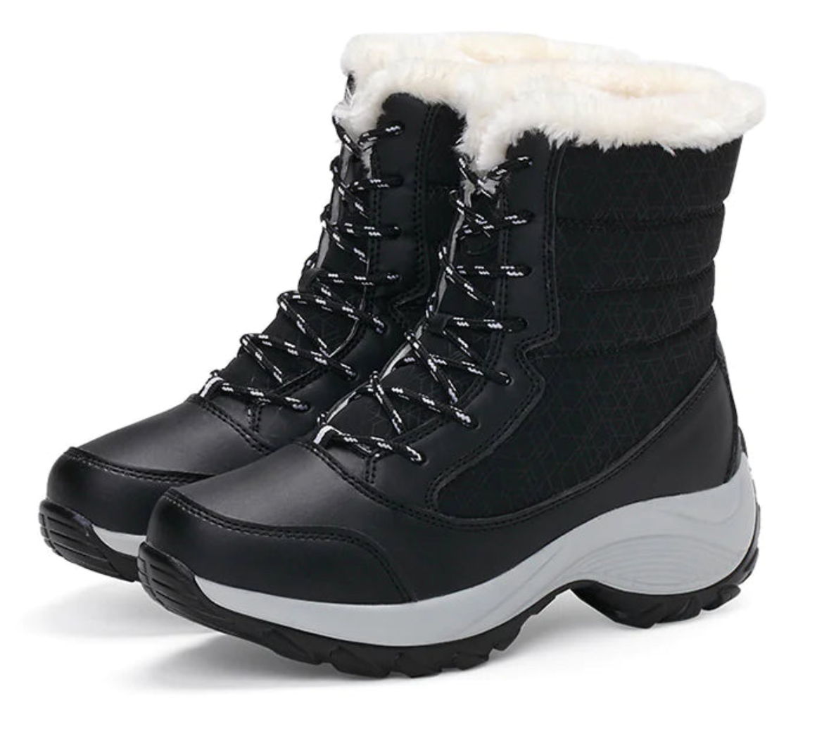 Schneestiefel, Hohe Baumwollstiefel, Baumwollschuhe