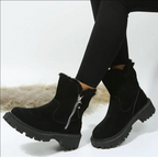 Women's Plush Warm Short Snow Martin Boots