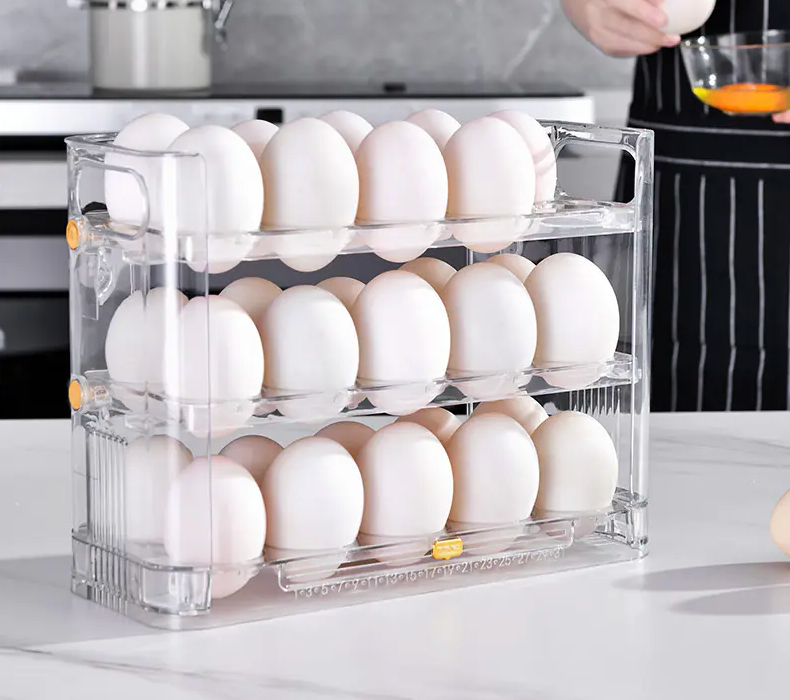 Eier-Aufbewahrungsbox für Küche und Kühlschranktür
