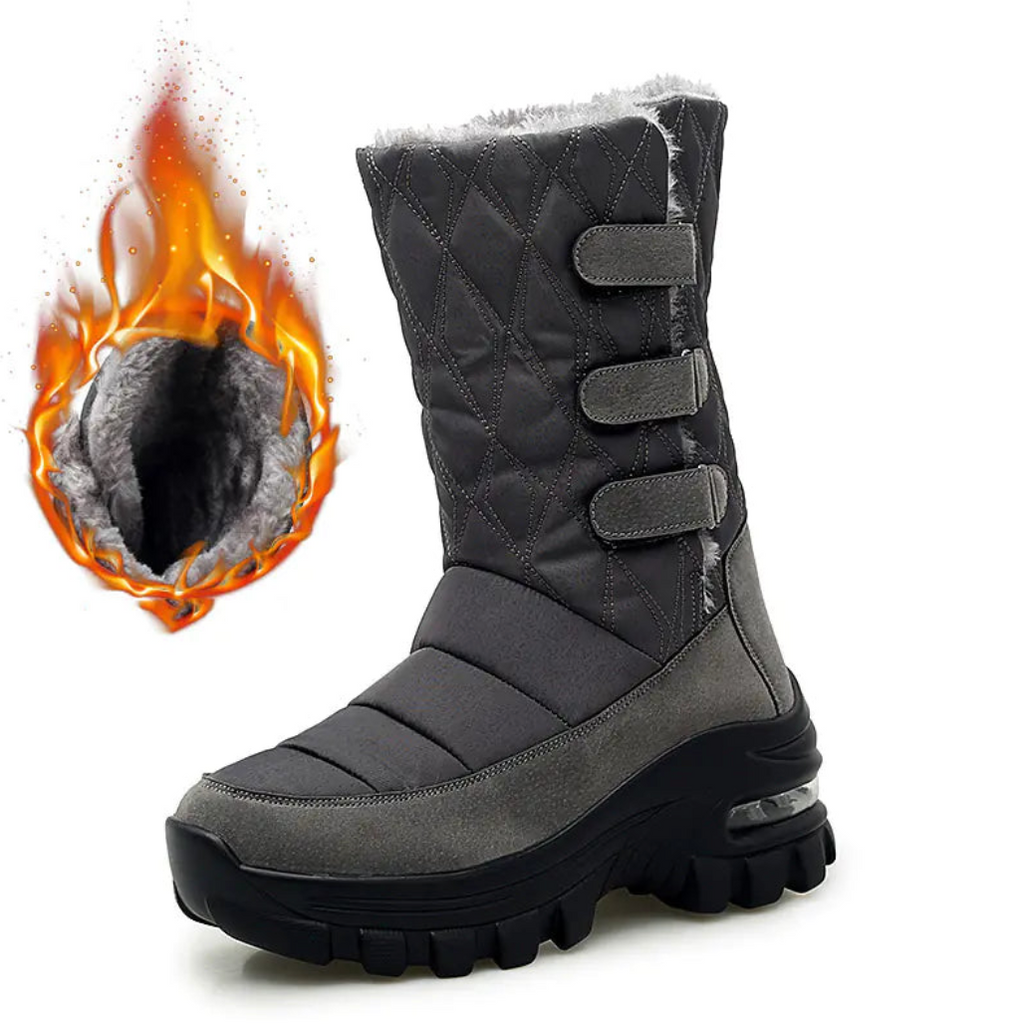 Winter Damen Wasserdichte Plüsch-Schneestiefel