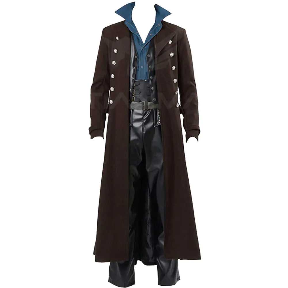 Steampunk Retro Gothic Windbreaker Coat