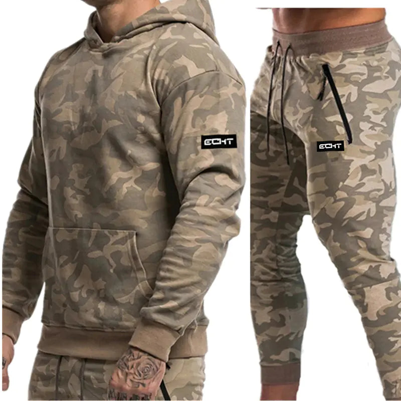 Men's Sportswear Set - Hoodies + Pants