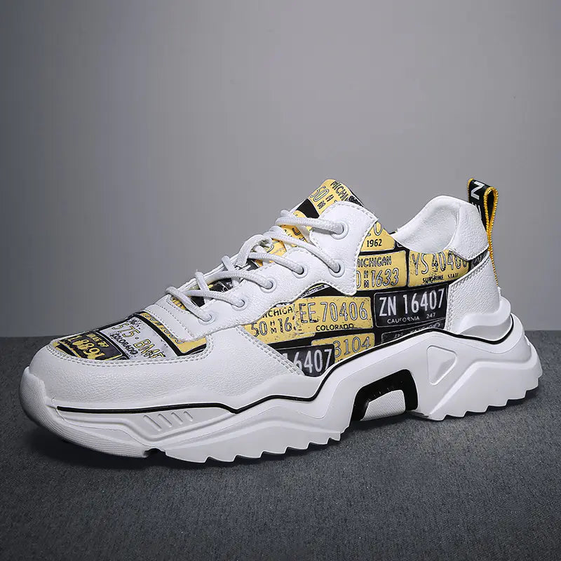 Herren Freizeit Atmungsaktive Sommer Sneakers (Elevated Dad Shoes)