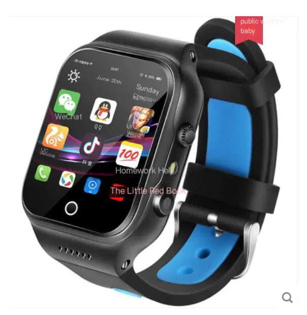 Smartphone-Uhr mit GPS und Videoanruf-Funktionen