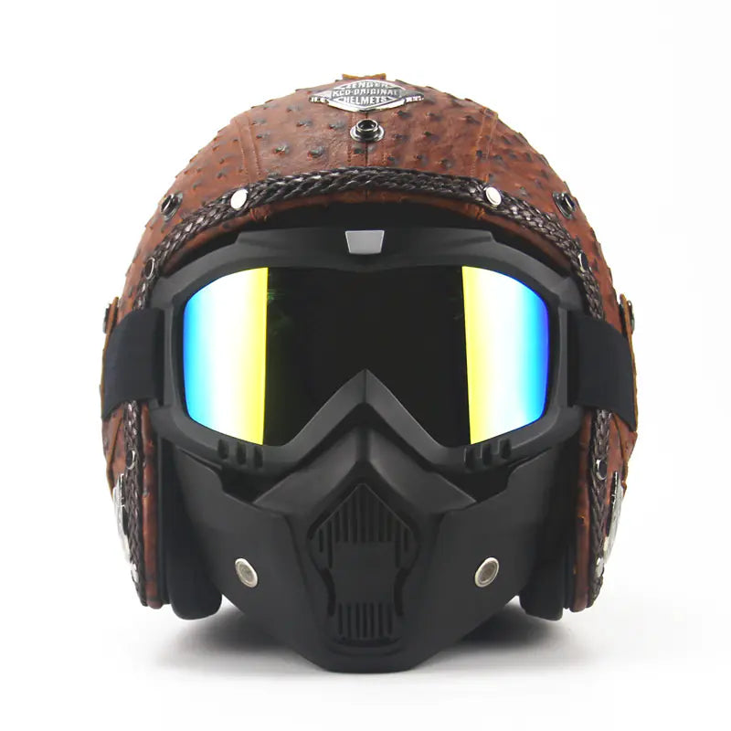 Vintage Motorradhelm