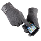 Winter Touchscreen Gloves for Men - Cycling Gloves