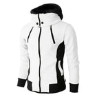 Herren Kapuzenjacke mit Reißverschluss - Legerer, schlanker Sport-Cardigan