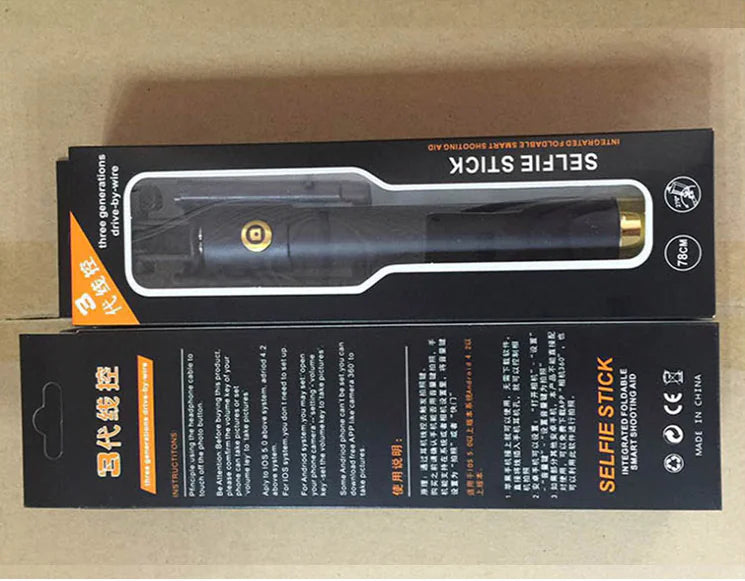 Erweiterbares Smartphone-Stativ mit Mini-Kabel-Selfie-Stick