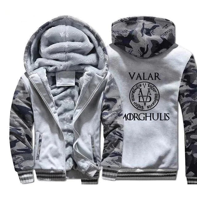 Men`s Winterjacke mit Kapuze - gefüttert