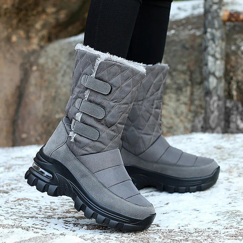 Warme High-Cut Schneestiefel