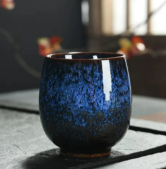 Keramik Kung Fu Teetasse