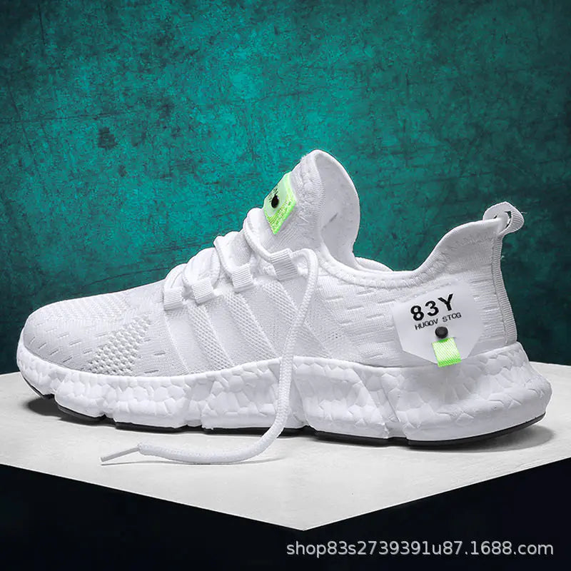 Herren Atmungsaktive Leichte Sneaker - Trendige Strickschuhe