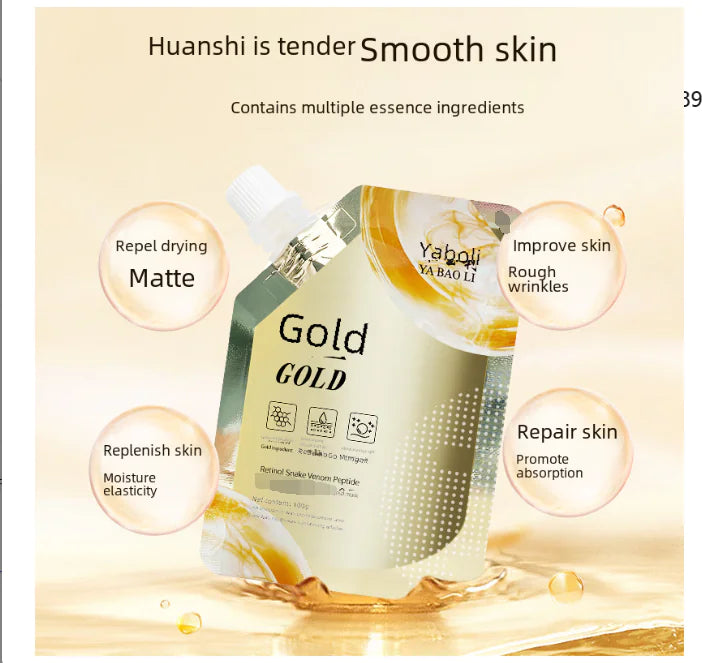 Retinol Peptid Gold Peel-off Feuchtigkeitsspendende Gesichtsmaske