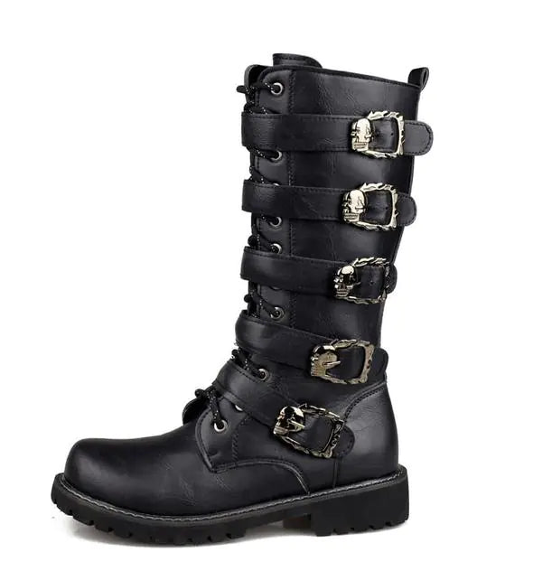 Men`s ROCK Gothic Punk Stiefel (unisex)