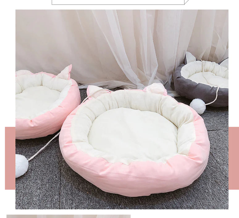 Warmes Hundebett und waschbares Katzenkissen Zubehör