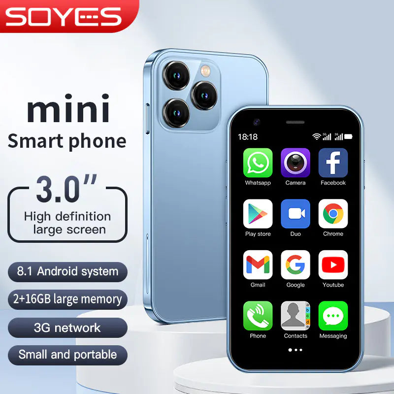 Soyes XS15 Mini-Android-Smartphone mit Google Store
