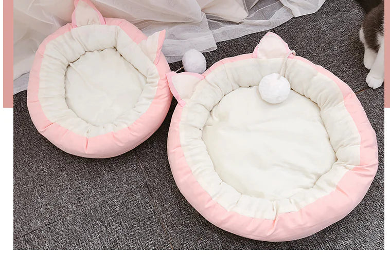 Warmes Hundebett und waschbares Katzenkissen Zubehör