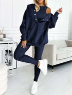 3-teilige Women-Sportoutfit