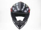 Off-Road Piraten Motorradhelm