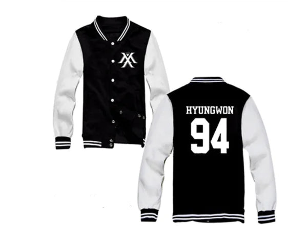 Fröhliche Musik-Themen Herbst- und Winterjacke