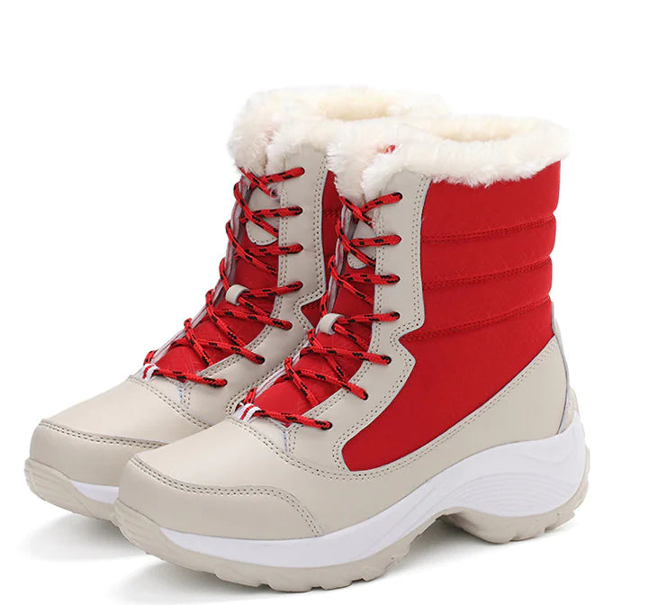 Schneestiefel, Hohe Baumwollstiefel, Baumwollschuhe