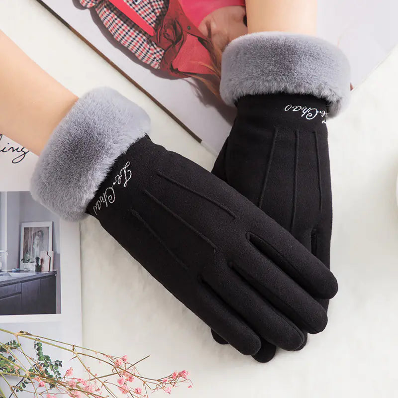 Damen Winter Touchscreen Thermo-Handschuhe