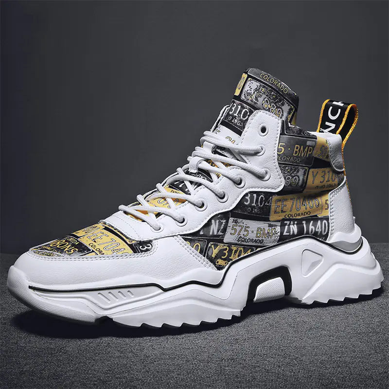 Herren Freizeit Atmungsaktive Sommer Sneakers (Elevated Dad Shoes)