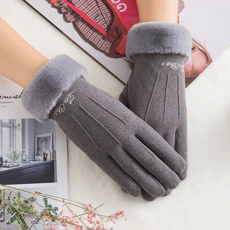 Damen Winter Touchscreen Thermo-Handschuhe
